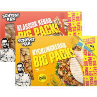 Illustration av Kebab Big-pack