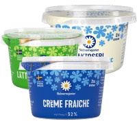Illustration av Crème Fraiche