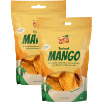 Illustration av Torkad mango