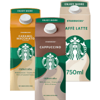 Illustration av Iskaffe Caramel Macchiato ®