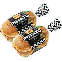 Illustration av Potato Burger bun