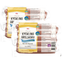 Illustration av Kycklinggrillkorv