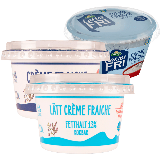Illustration av Crème Fraiche