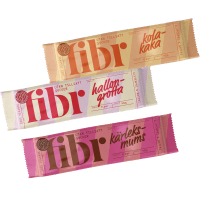 Illustration av Bar Hallongrotta Glutenfri Nötfri