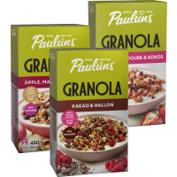 Illustration av Granola Hasselnöt & Dadlar