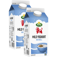 Illustration av Mild yoghurt naturell 3%
