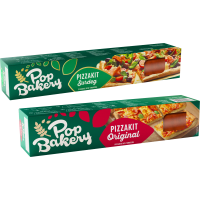 Illustration av Pizzakit, pizzadeg