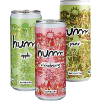 Illustration av Humm Kombucha