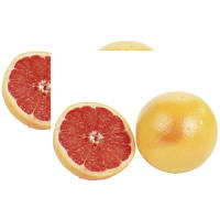 Illustration av Röd grapefrukt