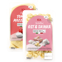 Illustration av Färsk fylld pasta