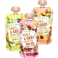 Illustration av Frukt- och grötsmoothie