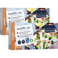 Illustration av Torskfilé i bitar