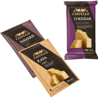 Illustration av Havarti, Kata & Cheddar