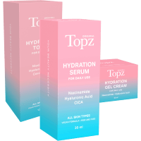 Illustration av Daily Face Serum/Toner/Gel Cream