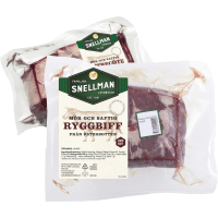 Illustration av Ryggbiff/Entrecote i bit