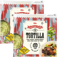 Illustration av Tortillabröd famil