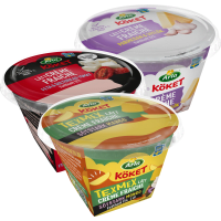 Illustration av Lätt Crem Fraiche Smaksatt