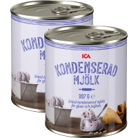 Illustration av Kondenserad mjölk