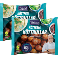 Illustration av Leifs Köttfria köttbullar