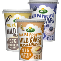 Illustration av Kvarg Mild Blåbär Laktosfri 0.2% ®