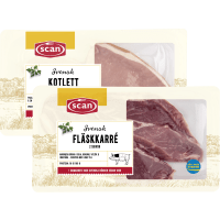 Illustration av Benfri kotlett, karré