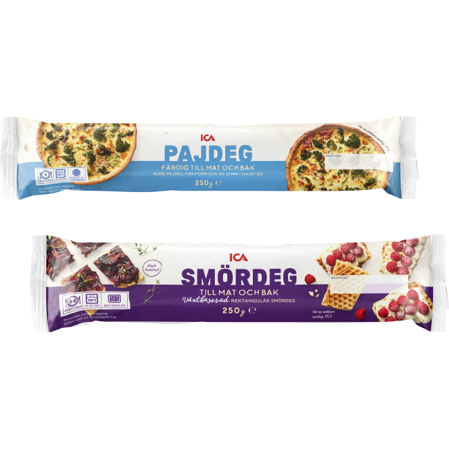 Illustration av Smördeg, Pajdeg