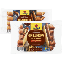 Illustration av Klassisk Grillkorv av Kyckling