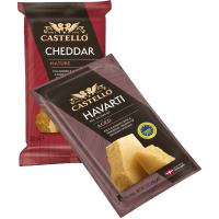 Illustration av Desserost havarti/cheddar