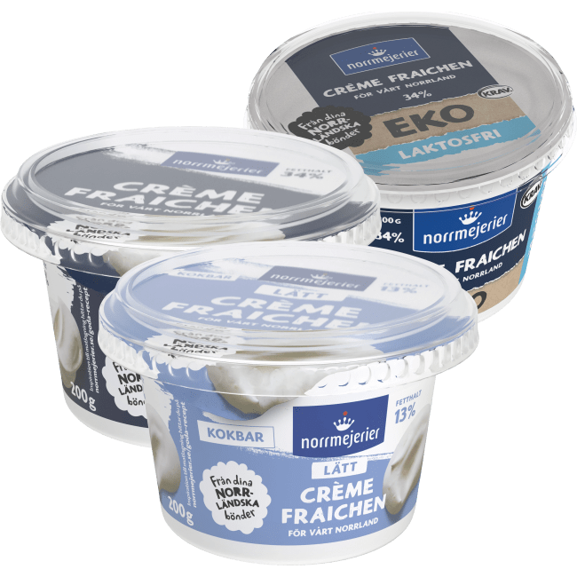 Illustration av Crème Fraiche