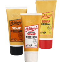 Illustration av Johnny senap