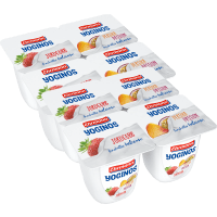 Illustration av Fruktyoghurt Jordgubb/Persika