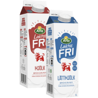 Illustration av Laktosfri mjölk