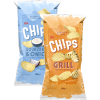 Illustration av Chips Dill 200g
