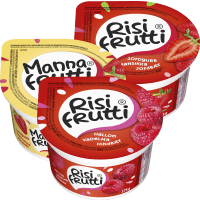 Illustration av Risifrutti, Olika sorter