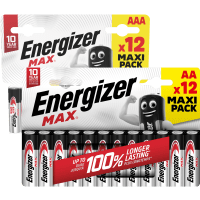 Illustration av 79.Batteri Max AA/AAA 12-pack