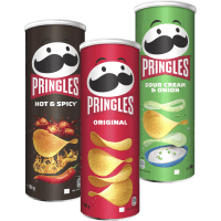 Illustration av Pringles chips
