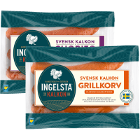 Illustration av Grillkorv Kalkon