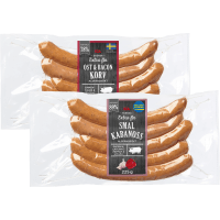 Illustration av Kabanoss smal, Ost/baconkorv