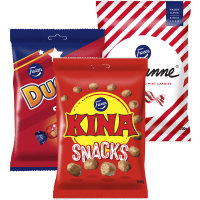 Illustration av Chokladpåsar