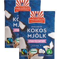 Illustration av Kokosmjölk