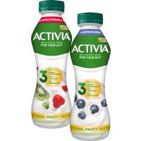 Illustration av Activia Drickyoghurt
