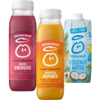 Illustration av Smoothie/Kokosvatten
