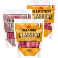 Illustration av Salamisnacks