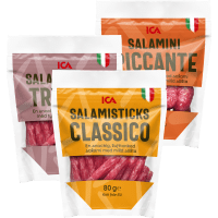 Illustration av Salamisticks/Snacks
