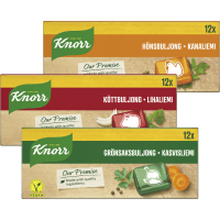 Illustration av Buljong 12pack Knorr