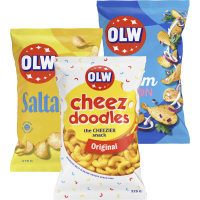 Illustration av Chips, Ostbågar