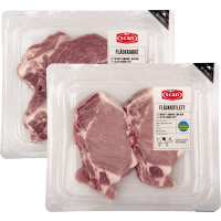 Illustration av Kotlett/Karré i skivor