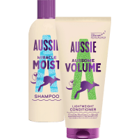 Illustration av Aussie Schampo/Balsam