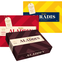 Illustration av Chokladask Aladdin, Paradis