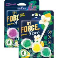 Illustration av Toalettrengöring Tri-Force Flower CJ